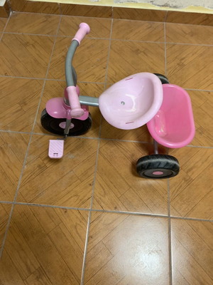 Trike pink used tricycle bike
