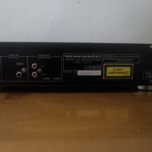 Marantz CD Player vintage used, series 53 without remote