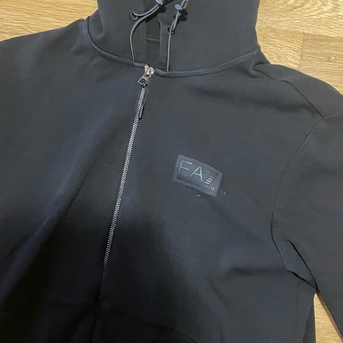 Ea7 tracksuit like new, black, size M