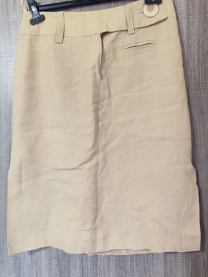 Artisti Italiani linen skirt like new, beige, sizes S and M