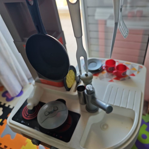 Smoby Studio Mini Tefal Play Kitchen used