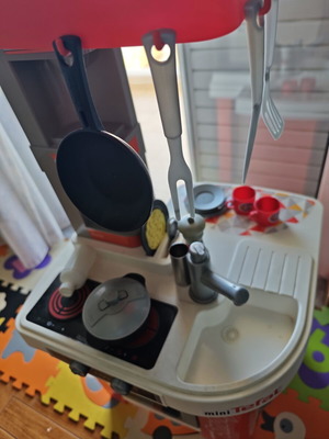 Smoby Studio Mini Tefal Play Kitchen used