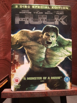 The Incredible Hulk DVD steelbook like new