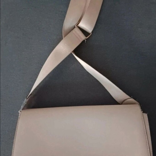 Valentino crossbody bag used, beige with wear marks