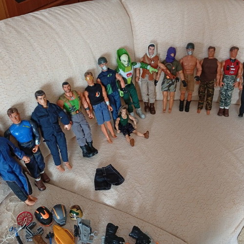 Max Steel figures collection used with accessories
