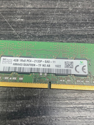 Μνήμη RAM SK hynix 4GB DDR4 SO-DIMM 2133MHz μεταχειρισμένη