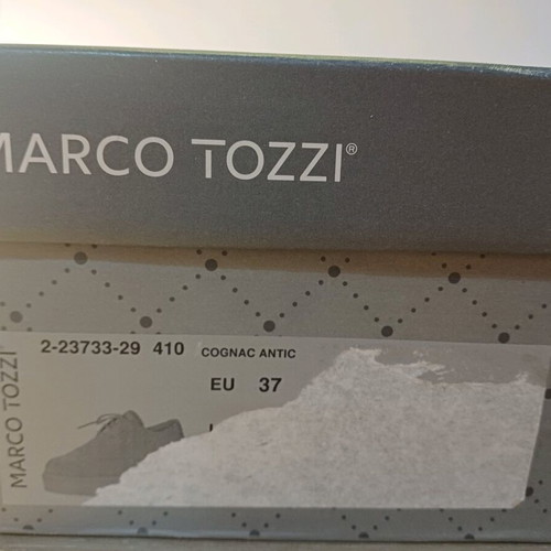 Marco Tozzi women's suede Oxford shoes like new, size 37