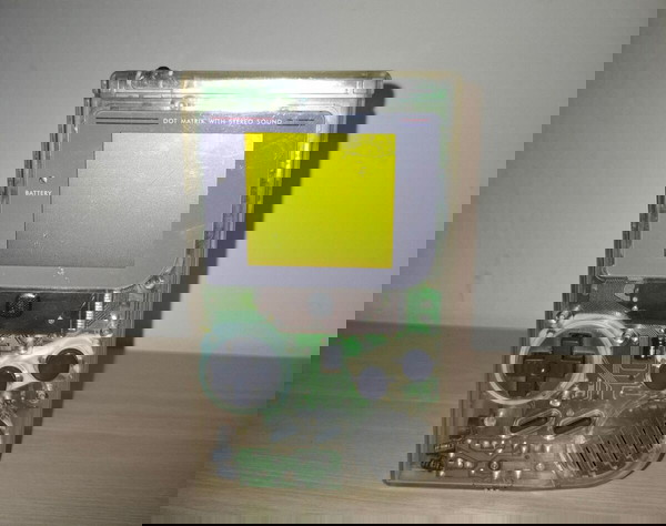 Gameboy crystal clear πλήρως λειτουργικό Σπάνιο