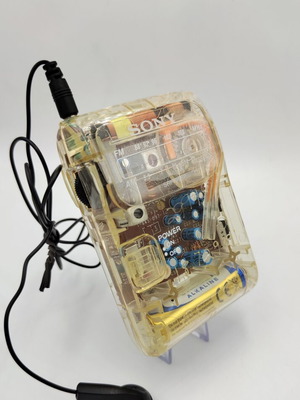 Sony SRF-39FP διάφανο ραδιόφωνο FM/AM μεταχειρισμένο, πλήρως λειτουργικό