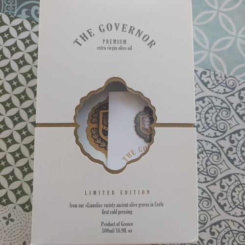 The Governor Limited Edition organic extra virgin olive oil 500ml