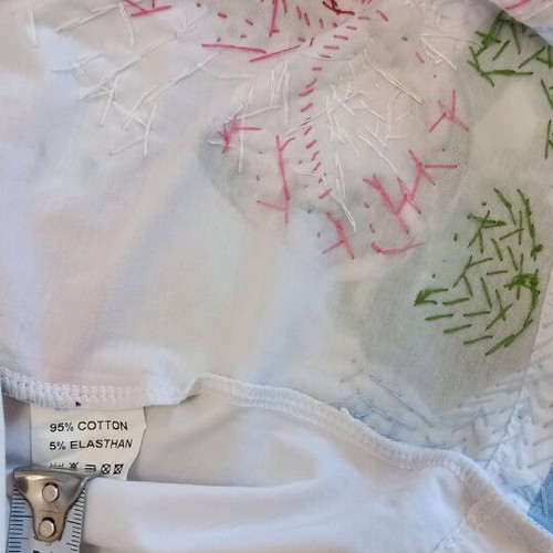 Denny Rose women's t-shirt new with handmade details