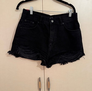 denim shorts salt & pepper