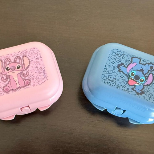 Tupperware Twin Stitch & Angel set new, collectible