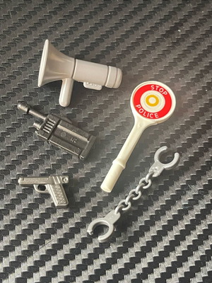 Playmobil police accessories like new