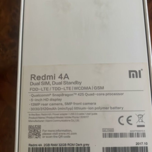 Redmi 4A Global Version new