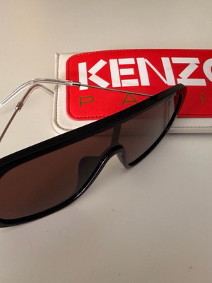 Kenzo sunglasses new, black and silver