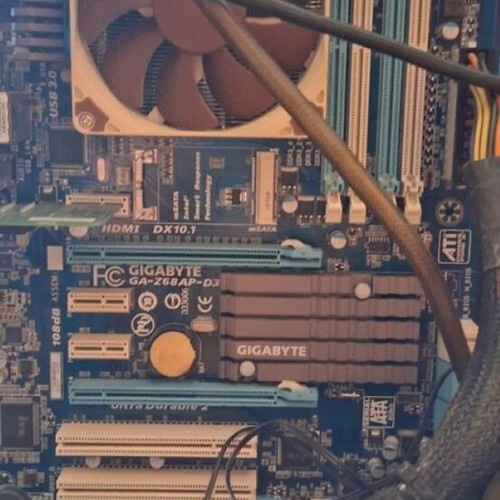PC with Intel Core i7 2600 used, Kolink Stronghold, Noctua cooler