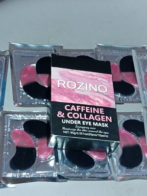 Under eye masks new, pack of 10 with collagen and caffeine