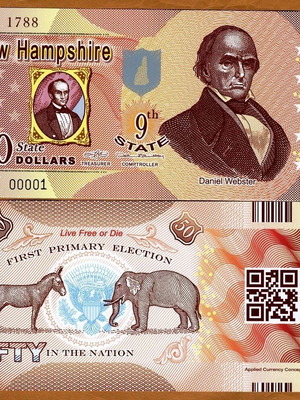 Αμερική 50 Dollars 2014 9th State Webster Polymer fantasy καινούργιο
