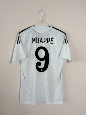 Real Madrid Mbappe authentic player jersey size M