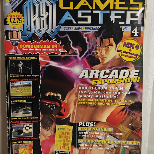 GamesMaster magazine 1997 retro gaming