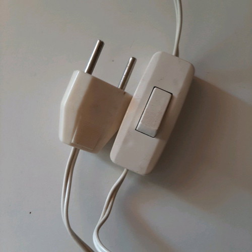 Porcelain and bronze lamp like new, 1960-70