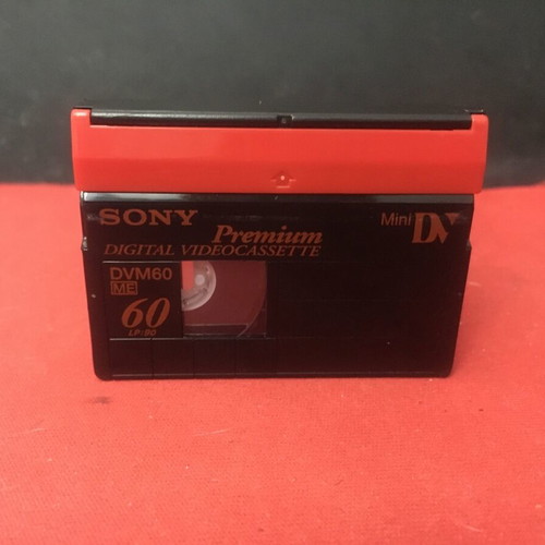 Sony DVM60 digital videocassette used in good condition