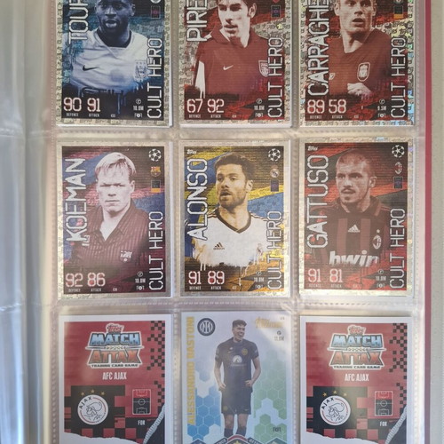 Topps Match Attax Champions League 2023-24 Album like new with extra cards