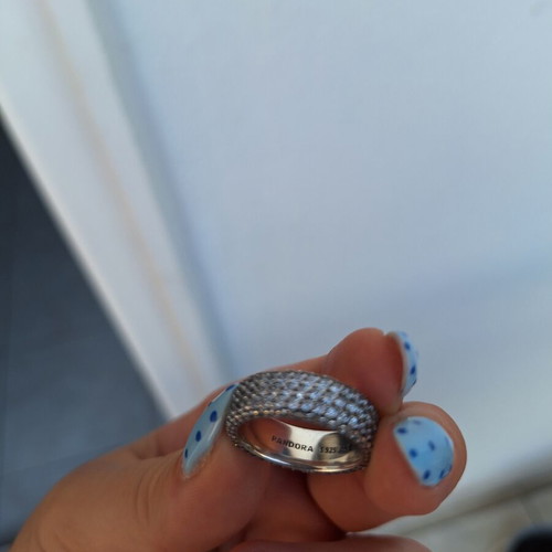 Pandora ring size 56 like new, silver