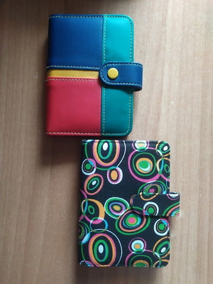 Personal Organizer like new, pack of 2 with card and pen holders