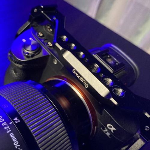 Sony a7iii mirrorless camera with SmallRig cage gift