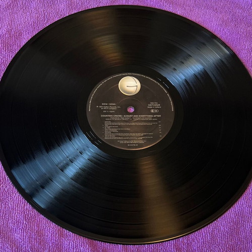 Counting Crows August and Everything After LP 1993 like new, rock