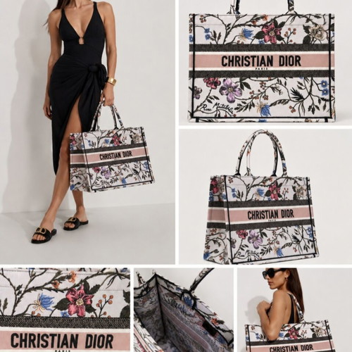 Dior large floral women's handbag, original