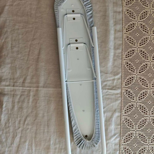 Folding Metal Ironing Board gray color like new
