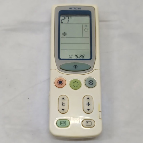 Hitachi remote control used, fully functional