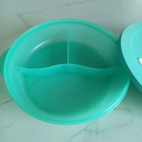 Tupperware Crystal Wave with compartments 1.4L new