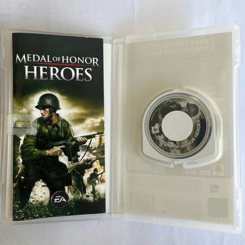 Medal of Honor Heroes για PSP σε άριστη κατάσταση με εγχειρίδια