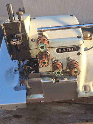 Brother EF4-B571 professional sewing machine head used, made in Japan