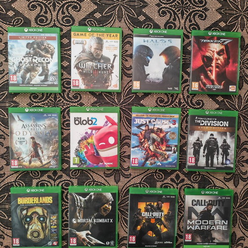 Xbox One action games bundle, used