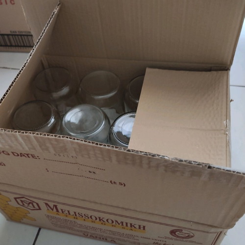 720ml jars for 1kg honey new, set of 12 with lids