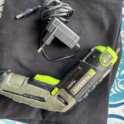 Parkside Rapidfire Cordless Screwdriver used, 3.6V Li-Ion battery