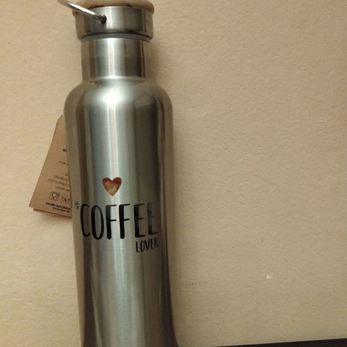 Ppd aluminum water bottle new 750ml for hot and cold drinks
