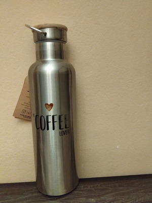 Ppd aluminum water bottle new 750ml for hot and cold drinks