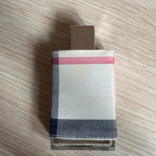 Burberry London 100ml bottle used, empty