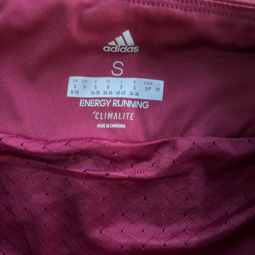 Adidas shorts red like new, size S