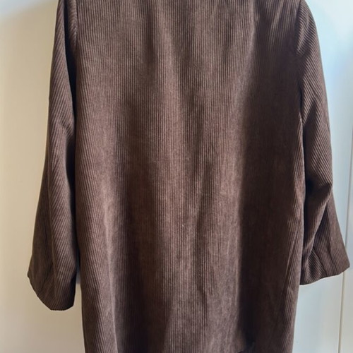Corduroy jacket brown new, size UK 40 12