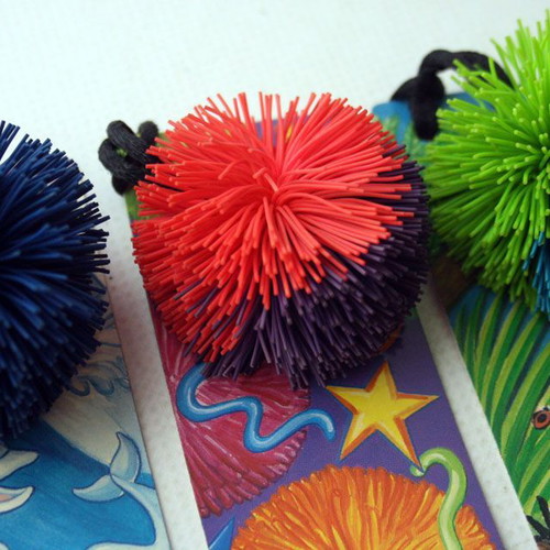 Koosh ball bookmarks vintage 90's Oddz On new, pack of 3
