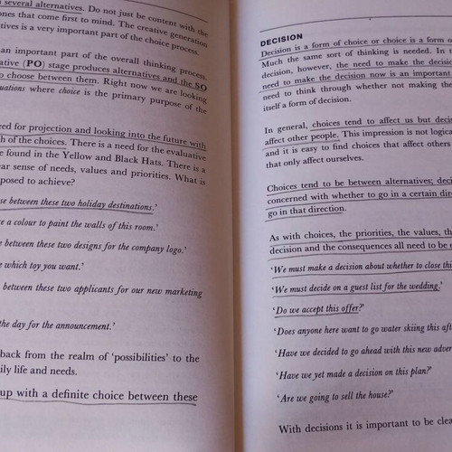 Teach Yourself to Think book used, Edward De Bono, English