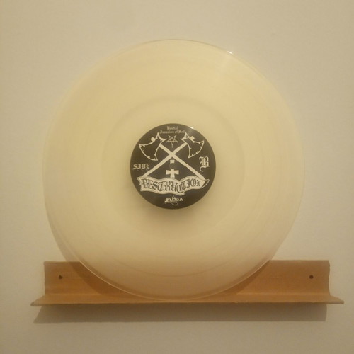 Destruction Bestial Invasion Of Hell LP σαν καινούργιο, clear vinyl, limited edition