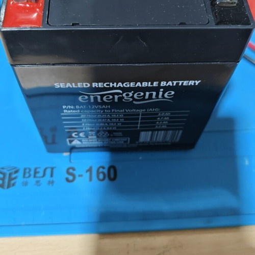 Energenie Rechargeable Battery 12V 5Ah used, BAT-12V5AH
